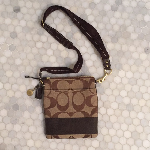 Coach Handbags - COACH logo crossbody Purse